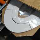 Mayfair NextStep2 by Bemis Toilet Seat with Built-In Potty Training Seat, Slow-Close, Removable that will Never Loosen, Elongated, White