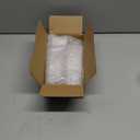 5oz Plastic Dessert Cups with Lids and Spoons, Clear Small Yogurt Parfait Cups with Lids, Mini Dessert Shooter Cups with Spoons, Square Appetizer Cups for Party Fruit Pudding Trifle Ice Cream 20 Pack