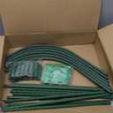 Garden Mesh Netting Kit, 10 * 30FT Ultra Fine Plant Netting Covers with 6 Pcs Garden Hoops & 18 Clips, Row Cover Net Protection for Tree Fruit Barrier Vegetable Fruits Flowers Shrubs Plant Covers Net