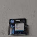 HP 67 Tri-color Ink Cartridge | Works with HP DeskJet 1255, 2700, 4100 Series, HP ENVY 6000, 6400 Series | Eligible for Instant Ink | 3YM55AN