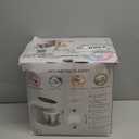 EVLA'S Baby Food Maker, Steamer, Blender, Baby Food Processor for Healthy Homemade Baby Food in Minutes, Touch Screen with 6 Reusable Food Pouches, Baby Registry Essential, White