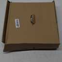 Hibbent Thickness Metal Rain Shower Head, 12 Inch High Pressure Shower Heads, Square Large Bathroom Rainfall Shower Head with Adjustable Brass Ball Joint, Waterfall Full Body Coverage, Matte Black