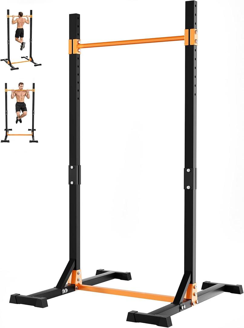 Power Tower Dip Station with Free Standing Pull Up Bar 800 LBS