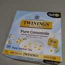 Twinings Pure Camomile Herbal Tea Individually Wrapped Bags, 100 Count (Pack of 1), Delicate for Pure Relaxation, Naturally Caffeine-Free, Enjoy Hot or Iced, 100 Teabags (EXP 01/22/29)