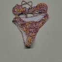 Small ZAFUL Triangle Bikini for Women 2 Piece Halter Bikini Sets Sexy High Cut Bathing Suit Side Tie Swimsuits