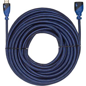 KAYO HDMI Extender - Male to Female, Extension Cable - (1-Pack) High-Speed HDMI Cable (2.0b) Supports: Ethernet, Audio Return, 4K, 3D, HD, 2160p, 18gbs, (Latest Version) HDCP 2.2 Compliant (50FT)