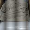 Patio Chair Cushions 22 x 22 Inch, Water Resistant Backrest Pillow and Seat Cushion Set for Outdoor Furniture, Sectional Sofa Cushion Replacments, Cream, Set of 4