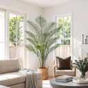 7FT Artificial Palm Tree Multileaf Tall Faux Plants Indoor & Outdoor