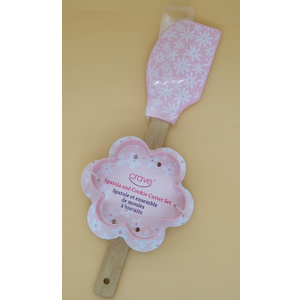 Crave Spatula & Cookie Str Set Spring, Pink 2 Pack