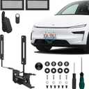 2026 2025 Tesla Model Y Front License Plate Holder(No Drill, Custom Lock) License Plate Frame for 2025 Tesla Model Y