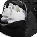 Under Armour Unisex-Adult Undeniable 5.0 Duffle, Black (001)/Metallic Silver, Medium