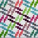 Powered By Quilting Jagged Layers Pattern, Multi