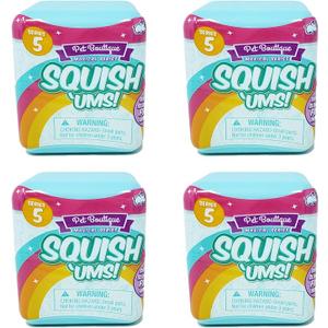 2022 Squish'ums Pet Boutique 4-Pack