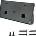 Front License Plate Frame Tag Mounting Bracket Holder Fits for 2019 2020 2021 2022 2023 Ram 2500 3500 4500 5500 Replacement 68362197AA