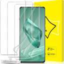 GiiYoon 3 PACK Screen Protector for OnePlus 12 Flexible TPU Film [Support Fingerprint Touch] [HD Full Coverage] [Easy Installation] [Scratch Resistant]