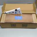 Walnut Nursery Book Shelves Wall Set of 4, Dark Wood Scalloped Floating Bookshelf for Wall, Cloud Wooden Hanging Shelving Unit for Kids Bedroom Baby Child Toddler Room Kitchen (Walnut Brown)