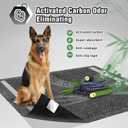 IMMCUTE Dog Pee Pads Extra Large 30"X36", 30 Count, Charcoal Puppy Pads, Absorbent Pads & Fast Drying Potty Pads for Dogs with Adhesive Strip, Disposable Pee Pads , Idea for Pet Training, Jumbo Size