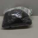 Winter Coats For Men Winter Jackets Water Resistant Warm Thicken Puffy Hooded Insulated Thicken Parka Coat (Large, Black)