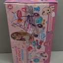 Baby Doll Stroller Play Set with 12.5" Baby Doll,Dining Chair, 2 Sets Clothes and 20 PCS Doll Accessories. Stroller Toy for 3, 4, 5, 6 Year Old Toddler Girls for Realistic Pretend Play.