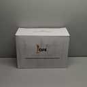 LOFE Organic Buckwheat Pillow for Sleeping with Organic Cotton Pillowcase - 20''x26'' Adjustable Pillow, Breathable for Cool Sleep, Cervical Support for Back and Side Sleeper(Tartary Buckwheat Hulls) (Off White(pure))