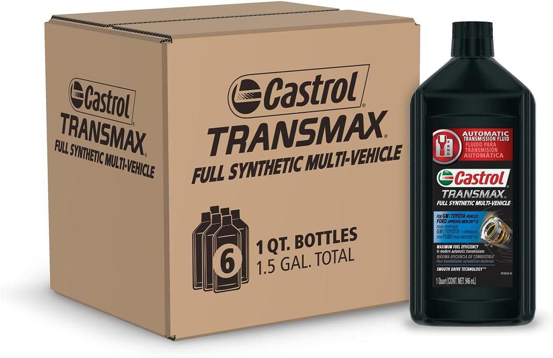 Castrol Transmax ATF+4 Automatic Transmission Fluid, 1 Quart