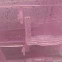 Organizer,3-Tier Craft Organizers and Storage,Stackable Storage Containers with 30 Compartments Dividers for Washi Tape,Toy, Nail,Art Supplies, Fishing Tackle, Pink