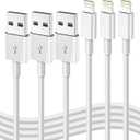 iPhone Fast Charging Cable [Apple MFi Certified] 3-Pack 3FT USB-A to Lightning Cable iPhone Charger Cord Compatible with iPhone 14 13 12 11 Pro Max XR XS X 8 7 6 Plus SE iPad and More 9ft