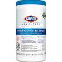 Clorox Healthcare Bleach Germicidal Wipes, 6" x 5", 150 Count Canister (Package May Vary)