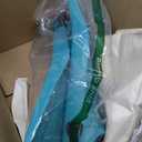 SCUBAPRO GO Travel Scuba Diving Fin for Snorkeling and Swimming, Open Heel Strap, Turquoise, Medium-Large
