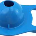 2 Pack Toilet Flapper Replacement kit,3 Inch Toilet Tank Flapper Stopper Flap Plug,Universal Toilet Plug Flapper with Stainless Chain,Blue