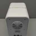 YLFU Mini Fridge for Bedroom, 6L Skincare Fridge with Dimmable LED Light Mirror for Dorm & Office, Portable Cooler & Warmer Small Compact Refrigerator for Skincare, Makeup and Cosmetics, White