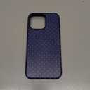 Jusy Compatible with MagSafe Polka Dot Case for iPhone 16 Pro Max, Cute Aesthetic Polka Dots Magnetic Phone Case, Soft TPU and Hard PC Protective Phone Cover for Women Girls (Matte), Navy Blue