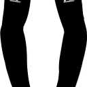 BODIMAX Compression Arm Sleeves - Compresses & Feels Good on Muscles; for Swimming, Basketball, Golf, Football (Medium)