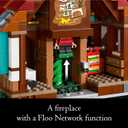LEGO Harry Potter The Burrow Building Sets for Adults - Collectible Harry Potter Weasley House Kits with 10 Minifigures - Gifts for Men and Women, Fans - 76437