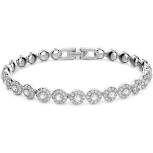 Swarovski Una Angelic Bracelet with White Crystals on a Rhodium Plated Setting