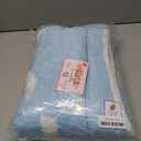 Bow Blanket Blue Bows Soft Throw Blanket Reversible Premium Cozy Fabric for Best Comfort - for Infant, Toddler, Newborn, Nursery, Girl, Throw, Crib, Stroller, Gift (Blue Bows, 50x60 in)