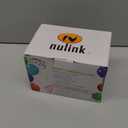 Nulink Electric Balloon Pump, Portable Electric Balloon Blower Machine Balloon Air Pump Dual Nozzle 110V 600W Balloon Inflator for Party Decorations (Rose red)