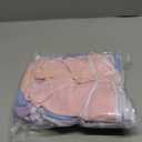 Avont 3 Pack Frenchie Dog Diapers Female, Washable Reusable Girl Doggie Pants for Period Heat Cycle, Full Body Cover Onesie with Adjustable Straps -Pink/Purple/Blue L