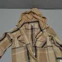 YOUNGER STAR Toddler Kids Boys Girls Flannel Hooded Plaid Shirt Button Baby Red Clothes, 18-24M