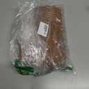 SASTYBALE Christmas Tablecloth Square 52 x 52 Inch Spill Proof Washable Autumn Jacquard Damask Card Table Cloth, Polyester Fabric Table Cover for Fall, Harvest, Holiday, Brown/Amber