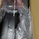 Fog Gun1500W with Lights, Strip, Stand, Handheld Fog Machine Smoke Cannon for Parties, Halloween, DJ Events, and Stage Performances