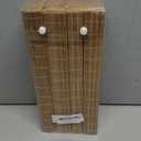 ANDSTAR Set of 8 Pcs Bamboo Placemats Sushi Rolling Mat Japanese Style Natural Anti-Slip, Washable Heat-Resistant Table Mats for Dining Room and KitchenBrown