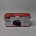 GPX R633B Portable Shortwave AM/FM Clock Radio (Black)