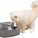 PetSafe Multi-Tier Pet Fountain  Large Waterer Great for Cats and Dogs  2 Heights to Drink from  Great for Senior Pets  100 Oz Water Capacity  Fresh, Filtered Water