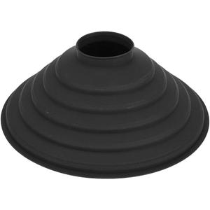 Collapsible Rubber Lens Hood, Lens Sun Hood Collapsible, Black Silicone Folding Lens Hood for Camera Lens, Camera Lens Anti Reflection Lens Hood for SLR Cameras