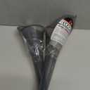 Performance Tool W4054 Clear View Long Reach Funnel - 1/2 Pint, Multi-Purpose Fluid Handling, Set of 2