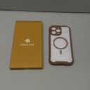 Miracase Magnetic for iPhone 16 Pro Max Case 6.9'' [Compatible with MagSafe] Full-Body Phone case with Built-in Glass Screen Protector& Camera Protector,Drop Proof 16 Pro Max Cover,Desert Brown