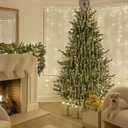 Silver 50 Set Christmas Beads Ornaments Christmas Tree Decorations Xmas Hanging Plastic Teardrop with Hooks for Centerpieces Home Decor for Xmas Tree Party Supplies Chandelier Decorations