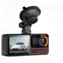 3 Channel Dash Camera for Cars, Capture Crisp 4K+1080P+1080P, Features 5G WiFi & App Control, Night Vision,24H Parking Mode, Loop Recording, 170° Wide Angle, 32GB Card Included (Black)