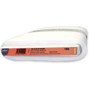 Pellon Knit N Stable 20-inch x 10-Yard Fusible Interfacing,White